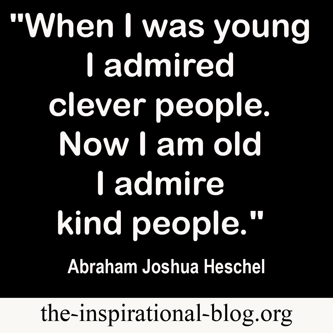 Inspirational Abraham Joshua Heschel quotes