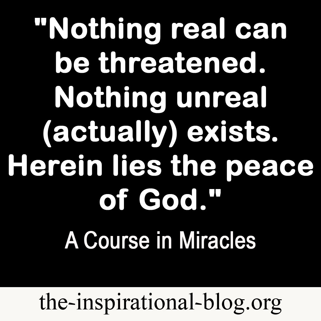 Inspirational A Course in Miracles quotes