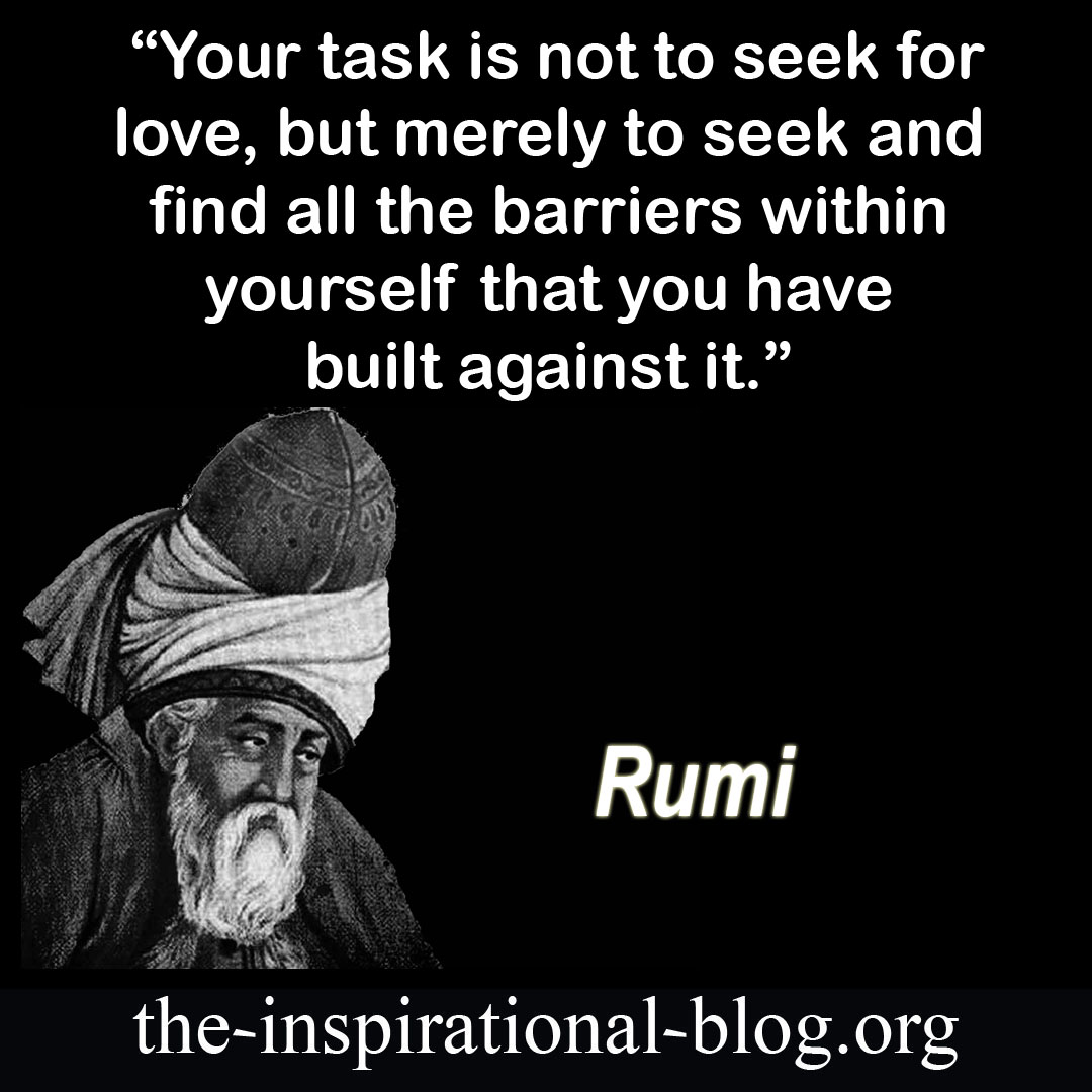 Inspirational Rumi quotes