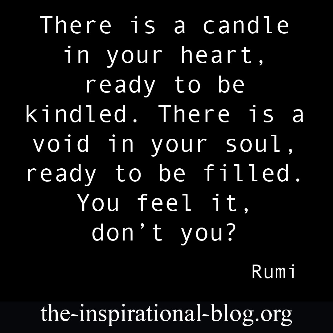 Inspirational Rumi quotes