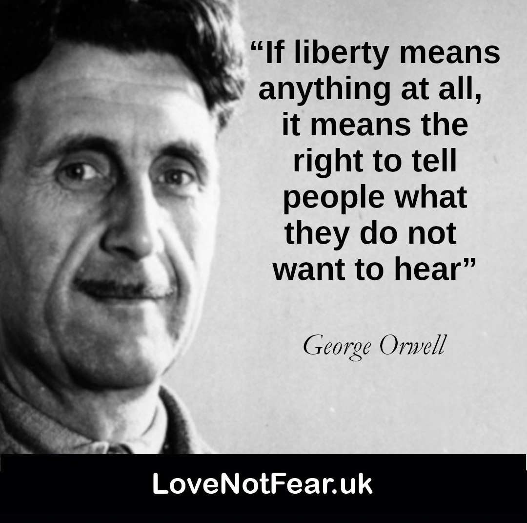 Inspirational George Orwell quotes