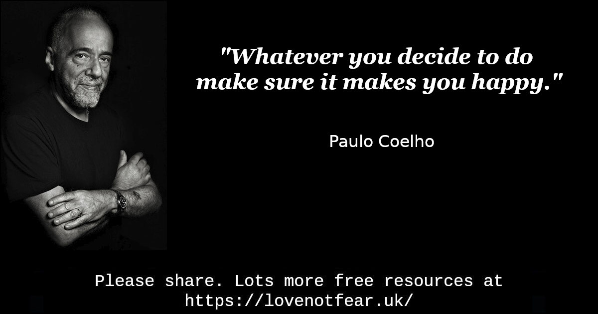 Inspirational Paulo Coelho quotes